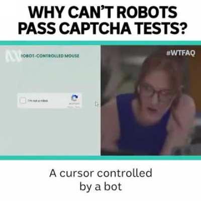 Why robots can’t pass the captcha test