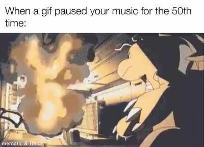 I SWEAR TO FUCK LET ME LISTEN TO MY MUSIC