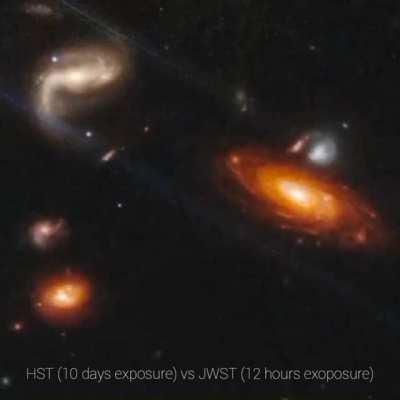 Hubble vs JWST