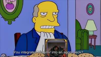 Steamed hams but Chalmers and Seymour play LoR