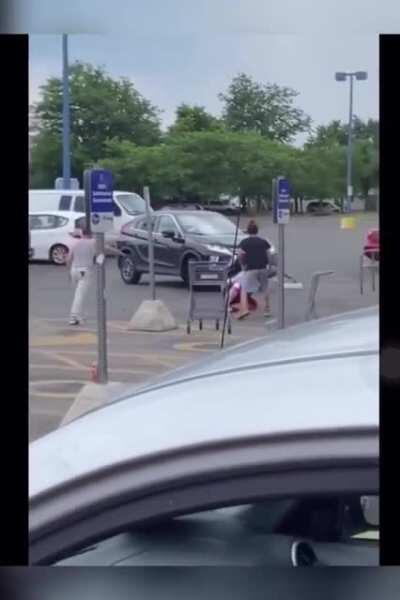 HMF while I watch a guy get run over twice