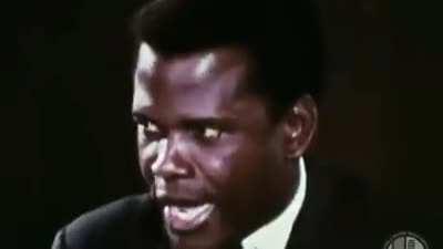 [An incredible interview from 1968] SIDNEY POITIER rips into journalists after only being asked questions surrounding race.