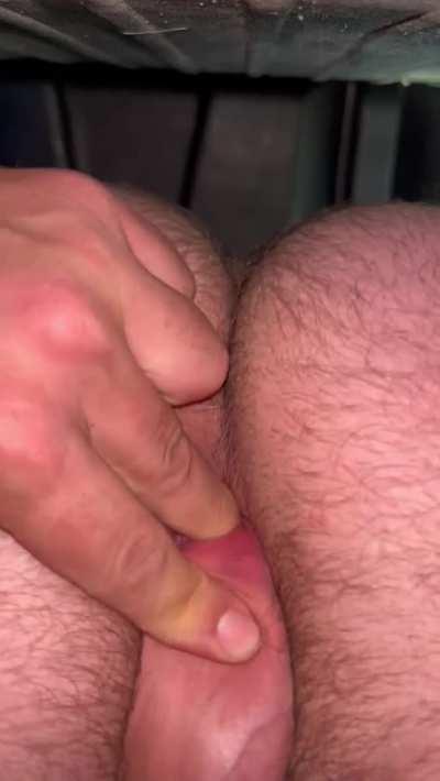 Got horny at work… no lube little problem but worked