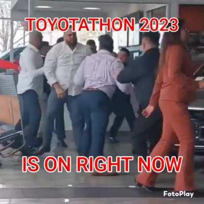 toyotathon is getting serious this year