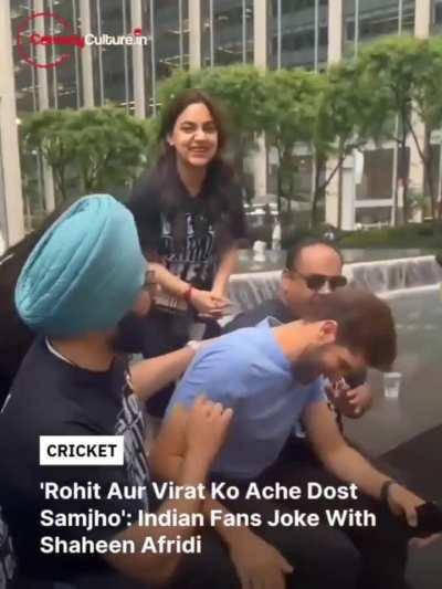 'Rohit Aur Virat Ko Ache Dost Samjho': Indian Fans Joke With Shaheen Afridi