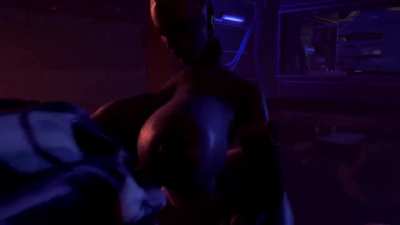 Liara is having sex and moaning in the room (DH/Dreamhawk) [Mass Effect]