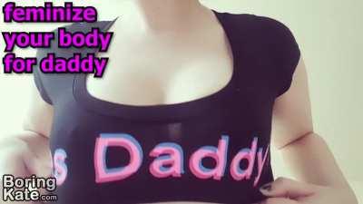 Be a good girl for daddy