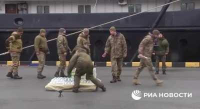 These soldiers are those who are thought to be killed by ebil russians on Snake island. Glad that they are alive and safe