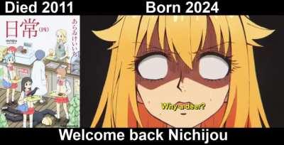 Nichijoubros, we are so back