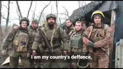 Ukrainian army officer's speech adressed to ukranian citizens, patriots and soldiers and to their enemies- russian occupying forces (24.02.2022) (bad quality, but that's what we have) [Eng subtitles]