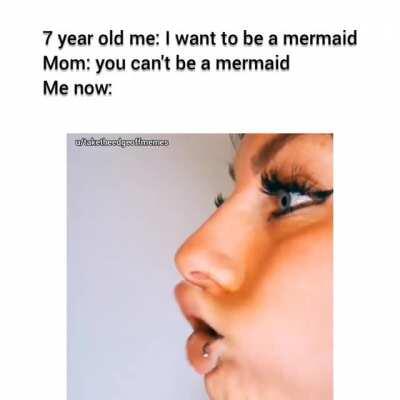 Just like little mermaid