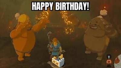 Super random, but I like making birthday gifs. I made this and wanted to share - especially if anyone's special day is today!