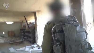 Don't know if it considered a &quot;combat footage&quot;, but IDF revealing launching pads inside boys scouts building.