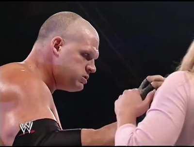 Kane Chokeslams Trish Stratus to Hell