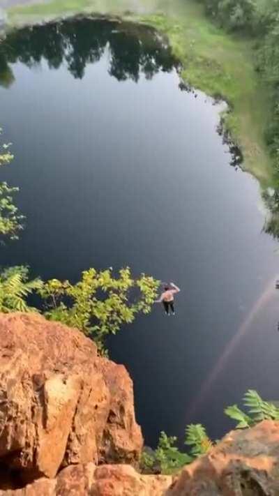 Mom: &quot;If your friends jumped off a cliff, would you?&quot;