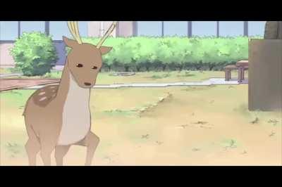 Principal VS Deer [Nichijou]