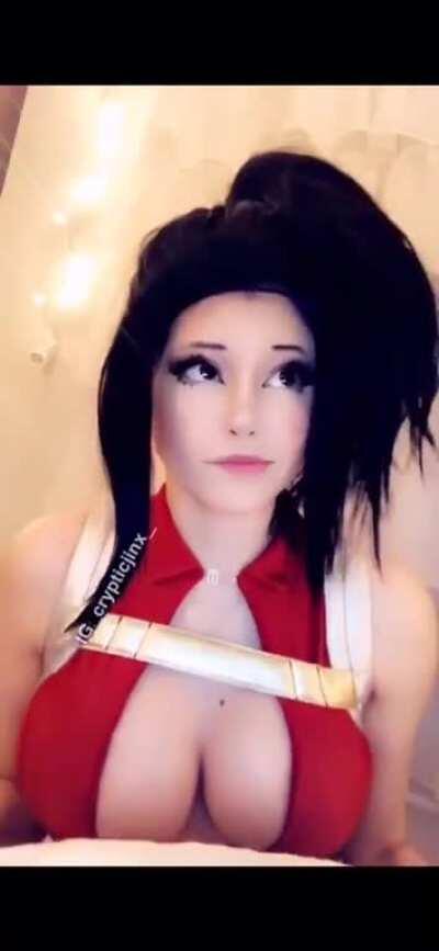 Some pictures of her cosplay is on her Twitter btw, you’re welcome