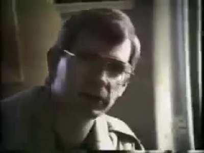 Home video footage taken by Lionel Dahmer of his son, Jeffrey Dahmer, in 1990.