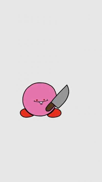 Kirby Canoe Animation by @ICSandwichGuy on twitter