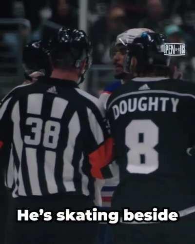 This mic'd up exchange between Evander Kane, Drew Doughty, and the refs during game 4