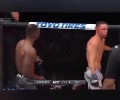 Nate Diaz trolling Leon