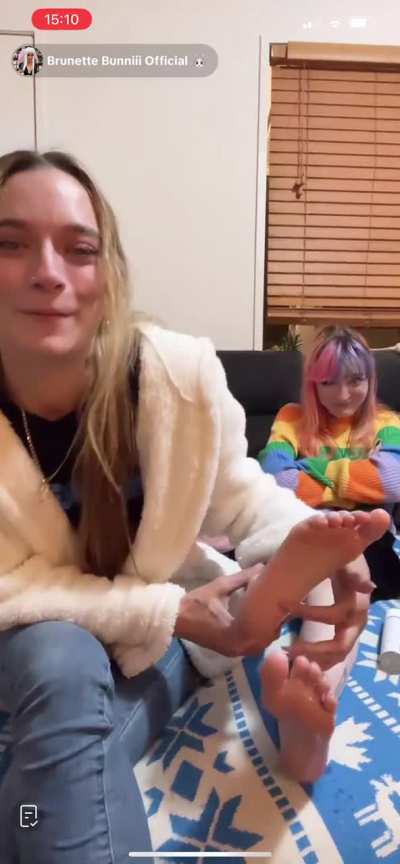 Cute soles tickling live 