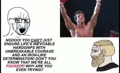 Rocky Balboa is, without a hint of irony, my hero.