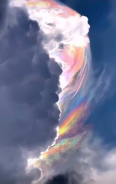 🔥 Rainbow in the clouds ☁️