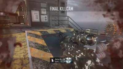 My best trickshot, 1800 Carrier Suicide [BO2]