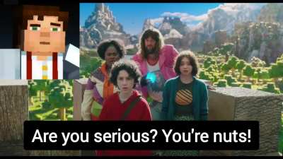 Jesse reacts to the Minecraft Movie Trailer