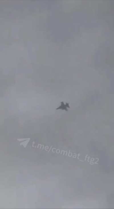 Ukrainian F-16 spotted over the Dnipropetrovsk region