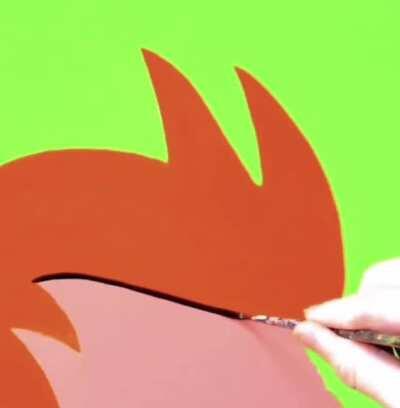 Painting Philip J. Fry