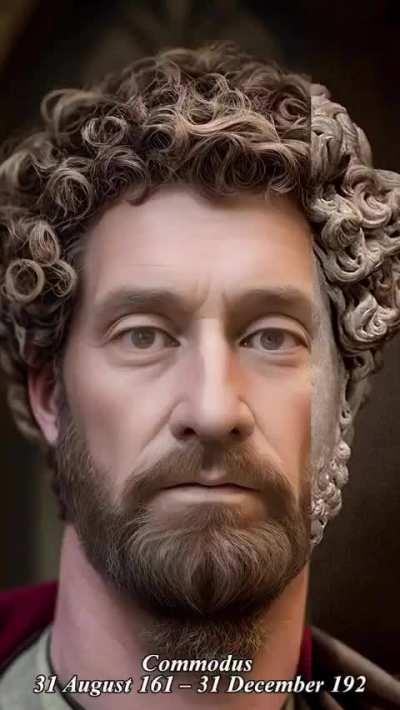 Facial reconstruction of Ancient Roman political figures.