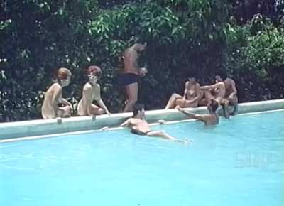 Nudes on Tiger Reef (US1964) (2/2) - pool at Spartan's