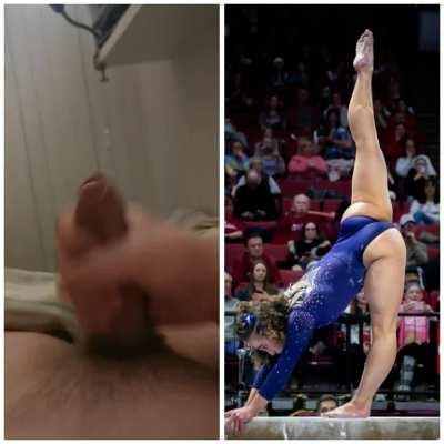 BabeCock Cumshot to Katelyn Ohashi