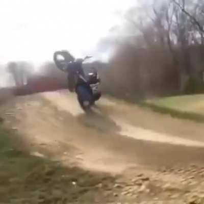 WCGW if I lean back while going off this jump