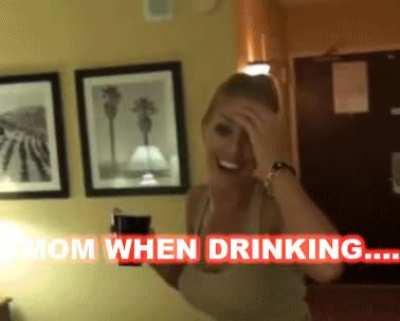 Drunk Drinking Moms Anal