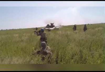 Longer high quality video of Ukrainian Kherson offensive