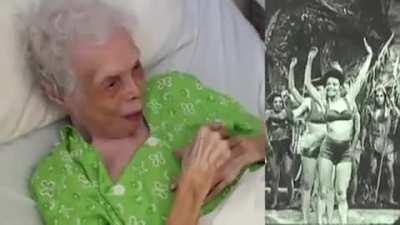 102-Year-Old Old Gets To See Herself Dance For First Time