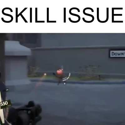 skill issue