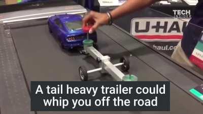 Towing a trailer can be dangerous with the wrong weight distribution