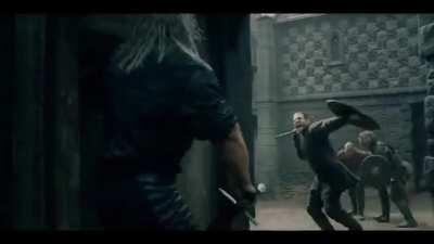 Toxic/Witcher fight scene (not sure if this counts)