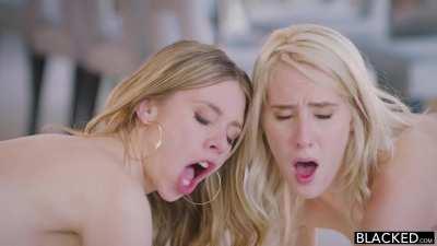 Anya Olsen and Cadence Lux taking BBC