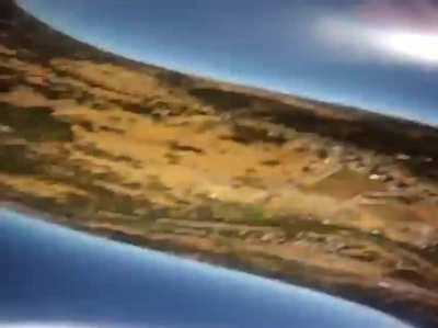 Camera falls from airplane and lands in pig pen