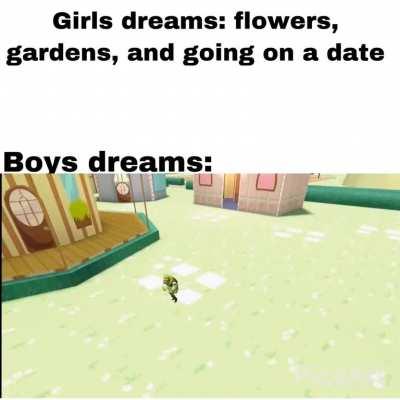 Boys have the best dreams. Change my mind.