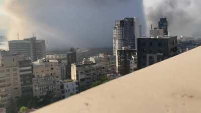 HD footage shows new angle of explosion in Beirut