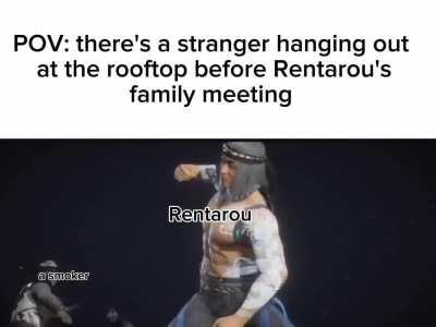 Now we know why nobody goes to the rooftop except  Rentarou's family 