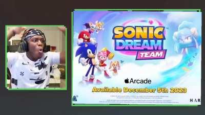 My reaction to the Sonic Dream Team Trailer: