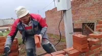 Wcgw being drunk at the construction site