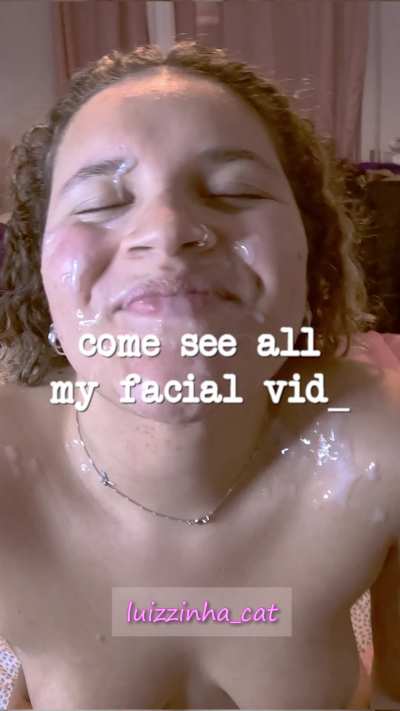 My facial vids💦